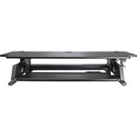 Goya Sit-Stand Workstation, Desktop Unit, 20" H x 42" W x 16" D, Black Sidevic Inc.