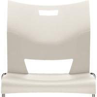 Chaise de formation sans bras Duet, Plastique, Hauteur 33-1/4", Capacit&eacute; 350 lb, Blanc Sidevic Inc.