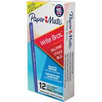 Paper Mater&reg; Write Bros&reg; Ball Point Pen, Blue, 1 mm Sidevic Inc.