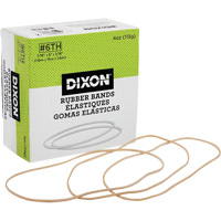 Rubber Bands, 6" x 1/16" Sidevic Inc.