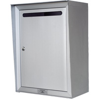 Collection Box, Wall -Mounted, 16-3/16" x 6-3/8", Aluminum Sidevic Inc.