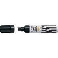 Super Colour Jumbo Permanent Marker, Black, Chisel Tip Sidevic Inc.
