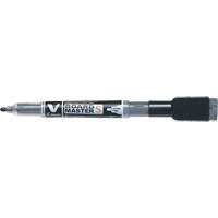 Vboard Master S White Board Marker with Eraser, Blue, Fine Tip Sidevic Inc.