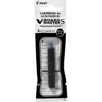 Vboard Master S Slim White Board Marker Refill, Black Sidevic Inc.
