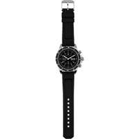 Tr&egrave;s grande montre chronographe automatique pour plongeur/pilote d'avion, Num&eacute;rique, &agrave; piles, 46 mm, Noir Sidevic Inc.