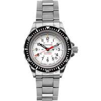 Grande montre automatique de plong&eacute;e &eacute;dition arctique GSAR avec bracelet en acier inoxydable, Num&eacute;rique, &agrave; piles, 41 mm, Argent Sidevic Inc.