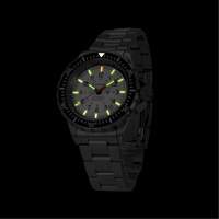 Grande montre automatique de plong&eacute;e &eacute;dition arctique GSAR avec bracelet en acier inoxydable, Num&eacute;rique, &agrave; piles, 41 mm, Argent Sidevic Inc.
