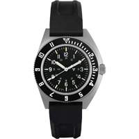 Montre Steel Navigator sur ensemble bracelet en caoutchouc noir de trois morceaux, Num&eacute;rique, &agrave; piles, 41 mm, Noir Sidevic Inc.