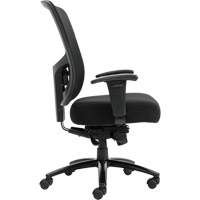 Chaise &agrave; dossier haut avec m&eacute;canisme &agrave; basculement synchronis&eacute; robuste Raven 400, Mailles, Noir, Capacit&eacute; 400 lb Sidevic Inc.
