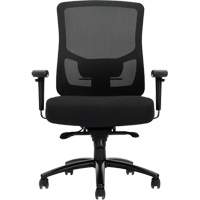 Chaise &agrave; dossier haut avec m&eacute;canisme &agrave; basculement synchronis&eacute; robuste Raven 400, Mailles, Noir, Capacit&eacute; 400 lb Sidevic Inc.
