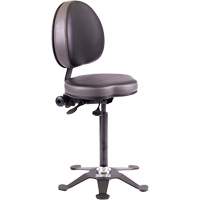 TA190 Ergonomic Industrial Stool, Stationary, Adjustable Height, 280 lbs. Capacity Sidevic Inc.