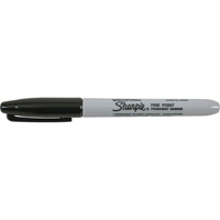 Permanent Markers - #15, Black, Fine Tip Sidevic Inc.