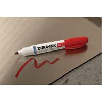 Dura-Ink&reg; Marker #55, Red, Chisel Tip Sidevic Inc.