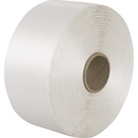 Bonded Cord Strapping, Polyester Cord, 1/4" W x 7800' L, Manual Grade Sidevic Inc.