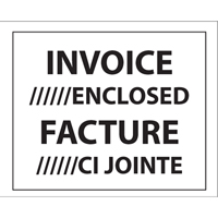 Packing List Envelopes, 4" L x 5" W, Backloading Style Sidevic Inc.