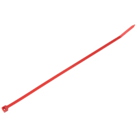 Attaches de c&acirc;ble interm&eacute;diaires, Longueur 8", R&eacute;sistance &agrave; la traction 40 lb, Rouge Sidevic Inc.