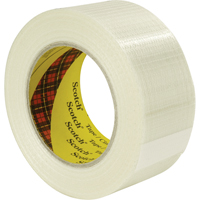 Scotch&reg; Bi-Directional Filament Tape 8959, 5.7 mils Thick, 50 mm (2") x 50 m (164')  Sidevic Inc.