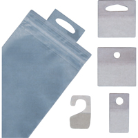 &eacute;tiquettes &agrave; oeillet pour pr&eacute;senter la marchandise Sidevic Inc.
