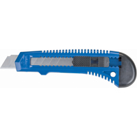 Couteau d'usage g&eacute;n&eacute;ral ATK700, 18 mm, Acier au carbone, Prise en Plastique Sidevic Inc.