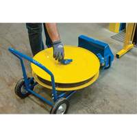 Strapping Dispenser, Polyester/Steel/Polypropylene Straps, 16"/8" Core Dia., 3"/8"/6" Roll Width Sidevic Inc.