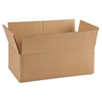 Corrugated Box, 12" L x 6" W x 4" H, Flute C Sidevic Inc.