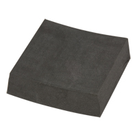 Mousse de n&eacute;opr&egrave;ne noir, &eacute;paisseur 1", 3" lo x 3" la Sidevic Inc.