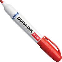 Marqueurs &agrave; essuyage &agrave; sec Dura-Ink, Rouge, Pointe Ronde Sidevic Inc.