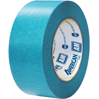 American&reg; Aqua Mask Medium Grade Masking Tape, 18 mm (3/4") x 55 m (180'), Blue Sidevic Inc.