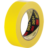 301+ Performance Masking Tape, 12 mm (1/2") x 54.8 m (180'), Yellow Sidevic Inc.