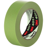 401+ High Performance Masking Tape, 24 mm (1") x 54.8 m (180'), Green Sidevic Inc.
