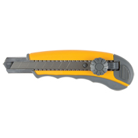Couteau ATK900, 18 mm, Acier au carbone, Robuste, Prise en Plastique Sidevic Inc.