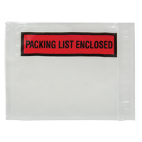 Packing List Envelope, 4-1/2" L x 5-1/2" W, Backloading Style Sidevic Inc.
