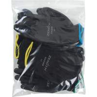 Poly Bags, Reclosable, 12" x 10", 2 mils Sidevic Inc.