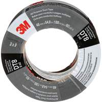 DT8 All-Purpose Duct Tape, 8 mils, Black, 48 mm (2") x 55 m (180') Sidevic Inc.