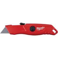 Self-Retracting Knife, 3/4", Steel, Metal Handle Sidevic Inc.