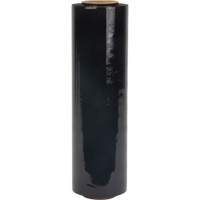 Stretch Wrap, 75 Gauge (19 micrometers), 14" x 1500', Opaque Black Sidevic Inc.