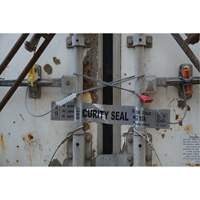 High Security Security Seal, 12", Metal, Cable Seal Sidevic Inc.