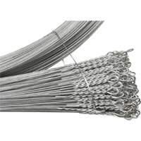 Fil de cerclage, Galvanis&eacute;, 13-1/2' lo, Cal. 13 Sidevic Inc.