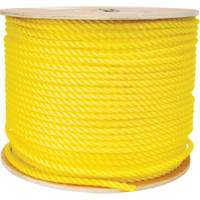 3/8" Braided Yellow Rope, Polypropylene, 630' Sidevic Inc.