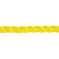3/8" Braided Yellow Rope, Polypropylene, 630' Sidevic Inc.