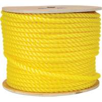 1/2" Braided Yellow Rope, Polypropylene, 335' Sidevic Inc.
