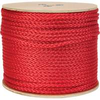 Braided Red Rope, Polypropylene, 500' Sidevic Inc.