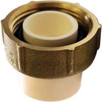 Water Meter Box Adapter, 3/4" x 1" Dia., CPVC Sidevic Inc.