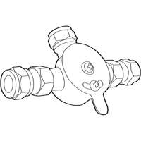 Commercial Mixing Valve with Check Valves Sidevic Inc.
