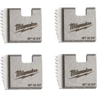 Matrices de tuyauterie portables NPT, Pour tuyau de 3/4", Acier rapide Sidevic Inc.