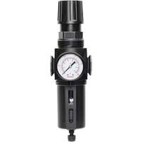 Filtre/r&eacute;gulateur drain manuel avec bol standard Modulair 300, 1/4" NPT, 150 psi, Capacit&eacute; de 5,1 oz liq. Sidevic Inc.