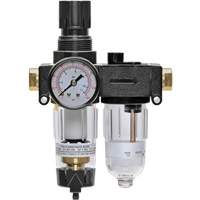 Filter/Regulator & Lubricator with Gauge Modulair 200, 1/4" NPTF Sidevic Inc.