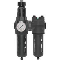 Filtre/d&eacute;tendeur & filtre coalescent Modulair 400 avec bol standard & drain manuel, 3/4" NPTF, 150 psi, Capacit&eacute; de 9,13 oz liq. Sidevic Inc.