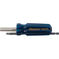 The Mariner Multibit Screwdriver, 6" L, Plastic Handle Sidevic Inc.