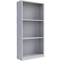 Interlok Shelving Unit, Steel, Boltless, 800 lbs. Capacity, 36" W x 76" H x 24" D Sidevic Inc.